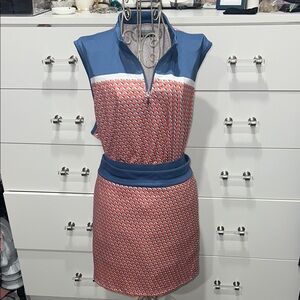 PGA Tour Set; sleeveless top (size XXL) & skort (size XL), New